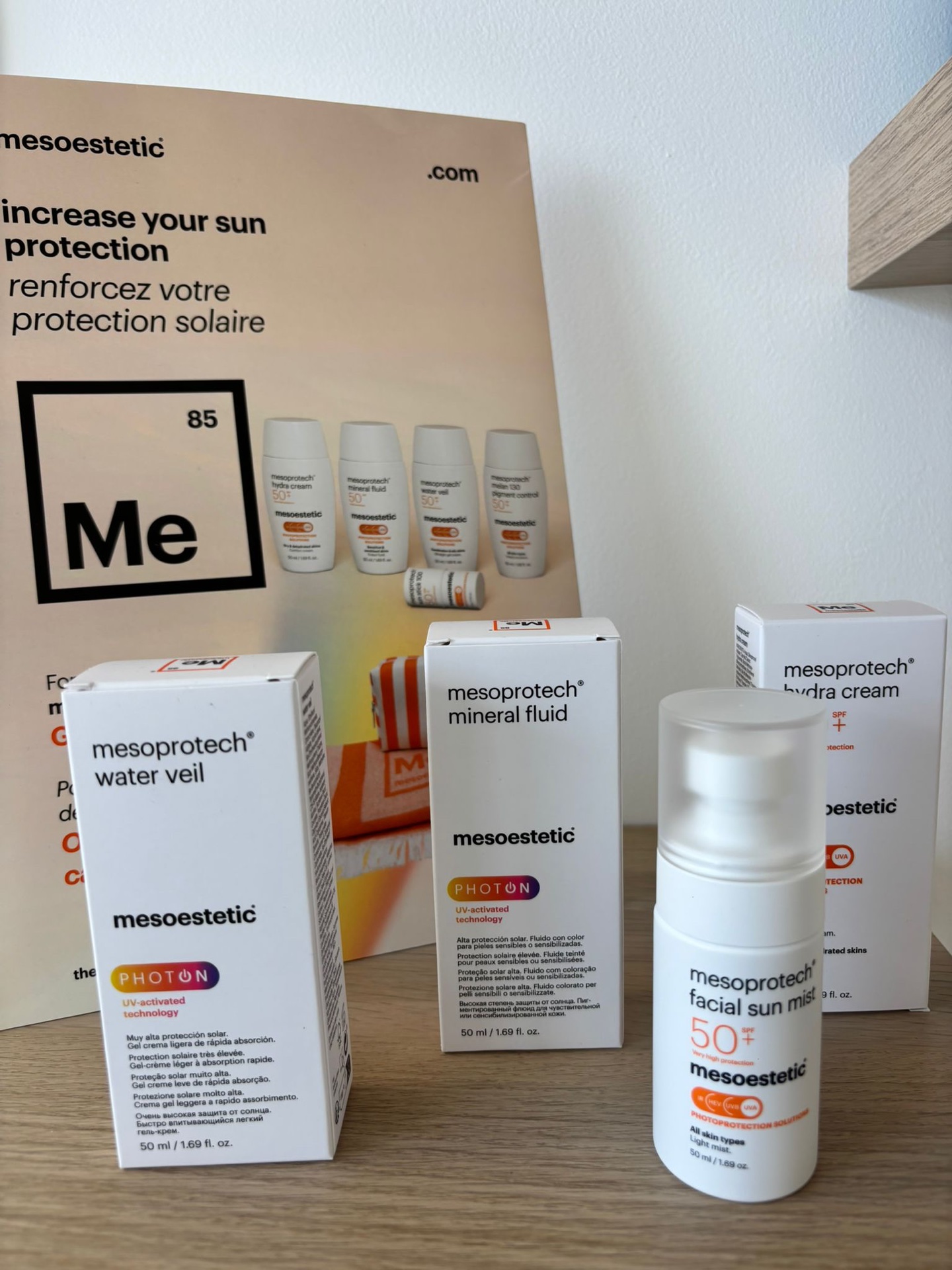 Produits mesoestetic disponibles à Maison Sophie
